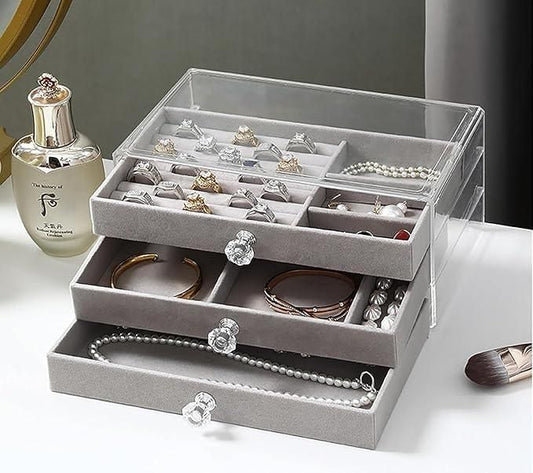 3-Layer Jewellery Storage Box
