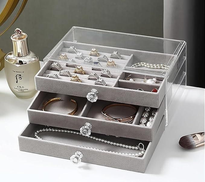 3-Layer Jewellery Storage Box